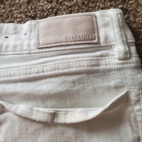 All Saints Rip Shorts Size 26 - Picture 3 of 4